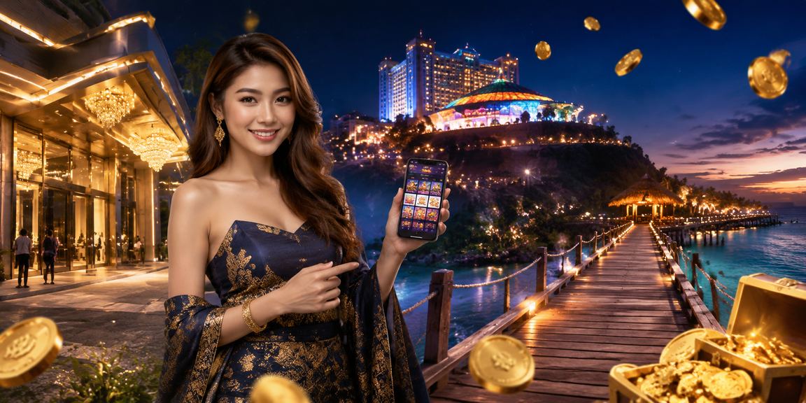 Paparan aplikasi kasino di Genting Highlands dengan antara muka promosi yang jelas dan mudah digunakan