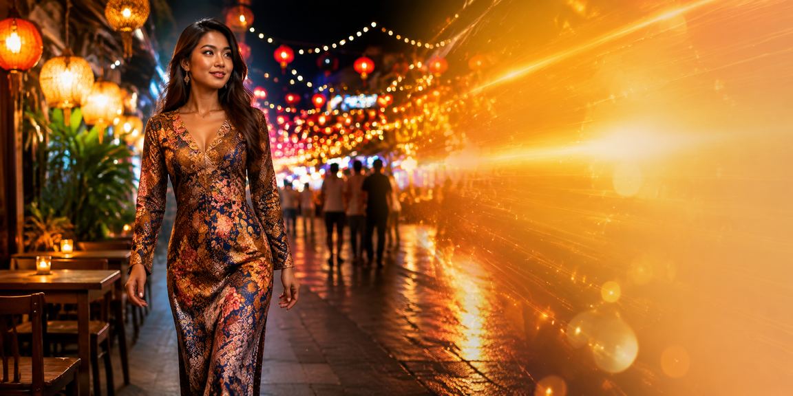 Paparan aplikasi kasino dengan corak batik Kuala Lumpur menunjukkan proses deposit dan promosi