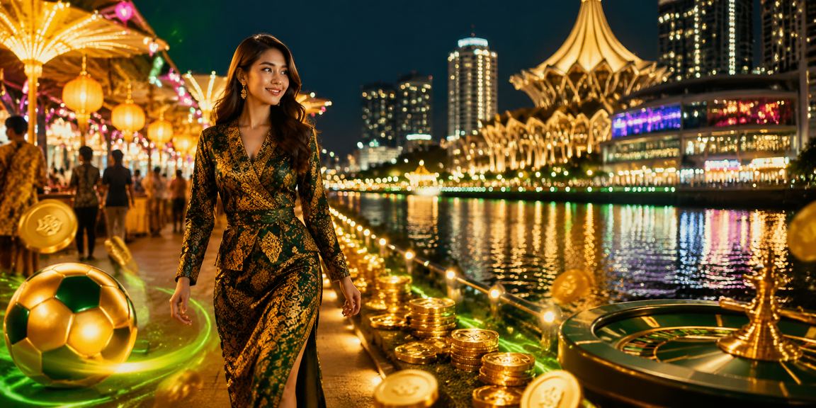 Aplikasi kasino dengan corak batik Kuching menggambarkan identiti tempatan platform 70200