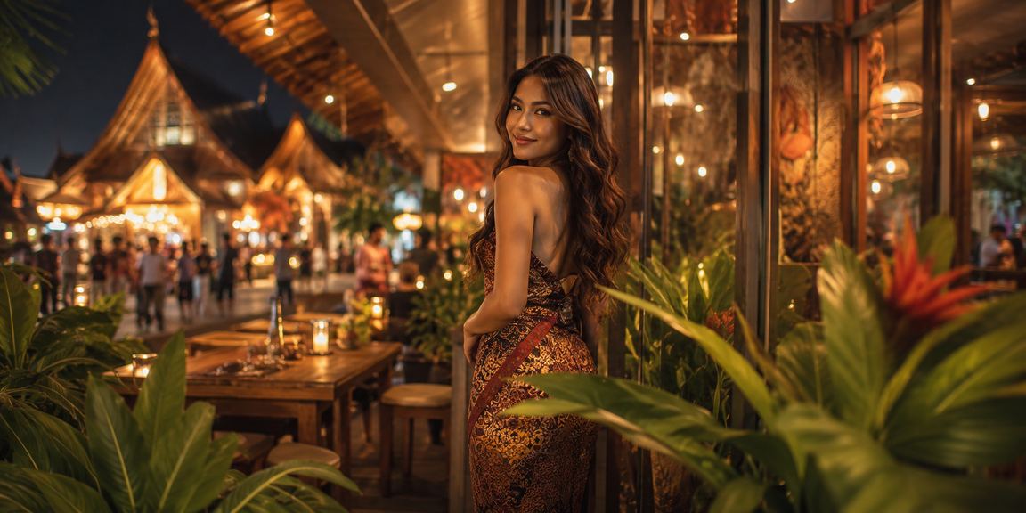 Suasana kasino hiburan di Sarawak dengan gaya reka bentuk Malaysia yang elegan dan mewah